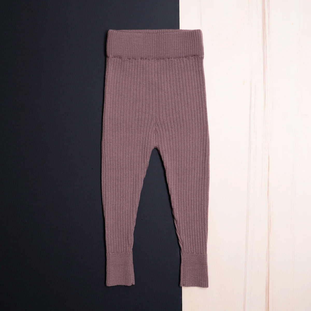 THE WOOLLY LEGGINGS - mauve