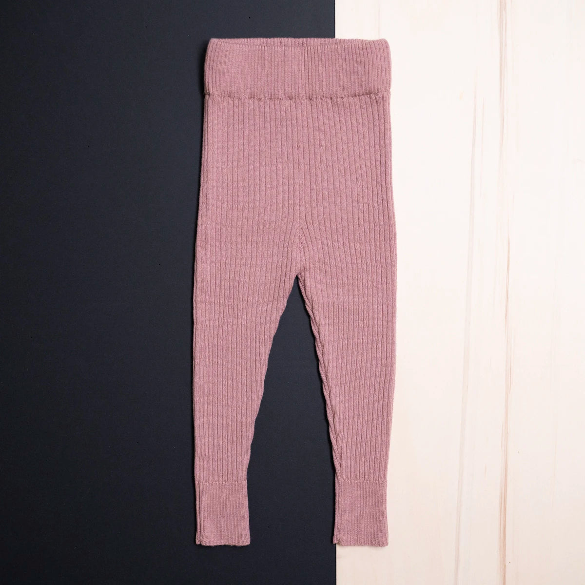 THE WOOLLY LEGGINGS - rose