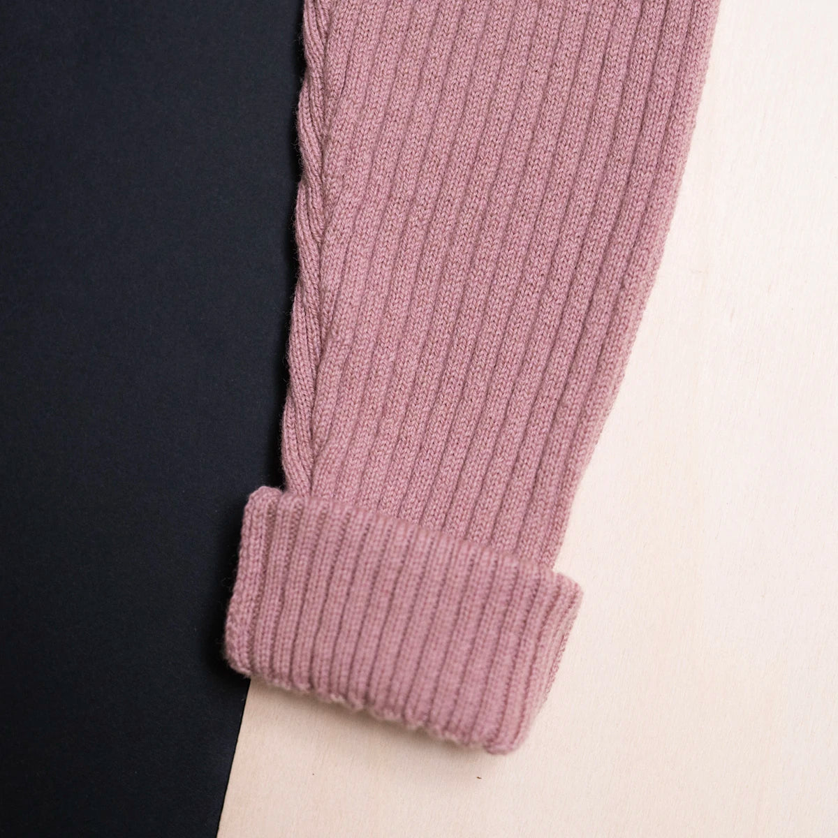 THE WOOLLY LEGGINGS - rose