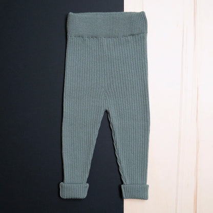 THE WOOLLY LEGGINGS - sage