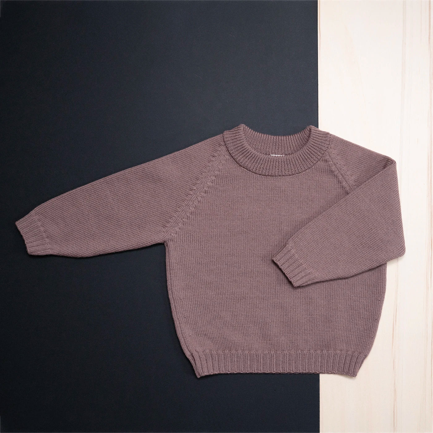 THE WOOLLY SWEATER - mauve