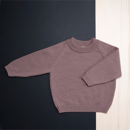 THE WOOLLY SWEATER - mauve