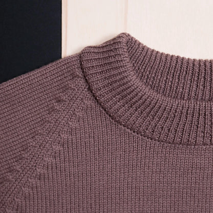 THE WOOLLY SWEATER - mauve