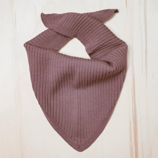 THE WOOLLY SCARF BABY - mauve